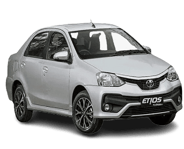 Toyota Etios AC Sedan Cab hire for 4 days outstation tour package from Mysore